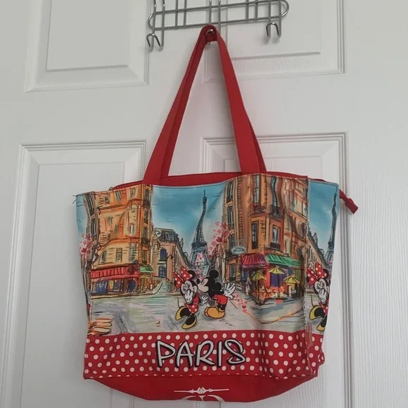 Disney Canvas Paris Tote - Picture 2 of 12